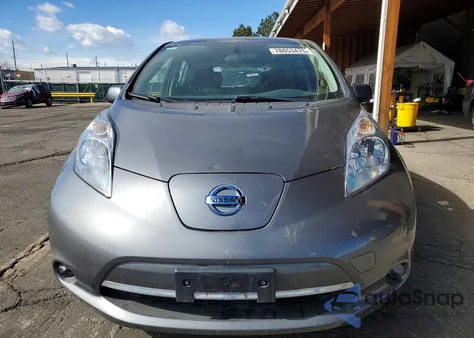 2017 Nissan Leaf S z USA, uszkodzony, nr VIN 1N4BZ0CP3HC307363